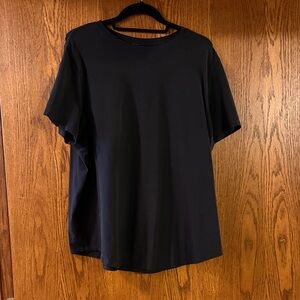 lululemon athletica Black Love Curved Hem Short Sleeve Tee